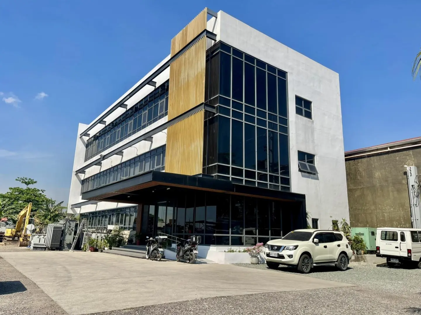 The JC Electrofields headquarters building in Valenzuela City