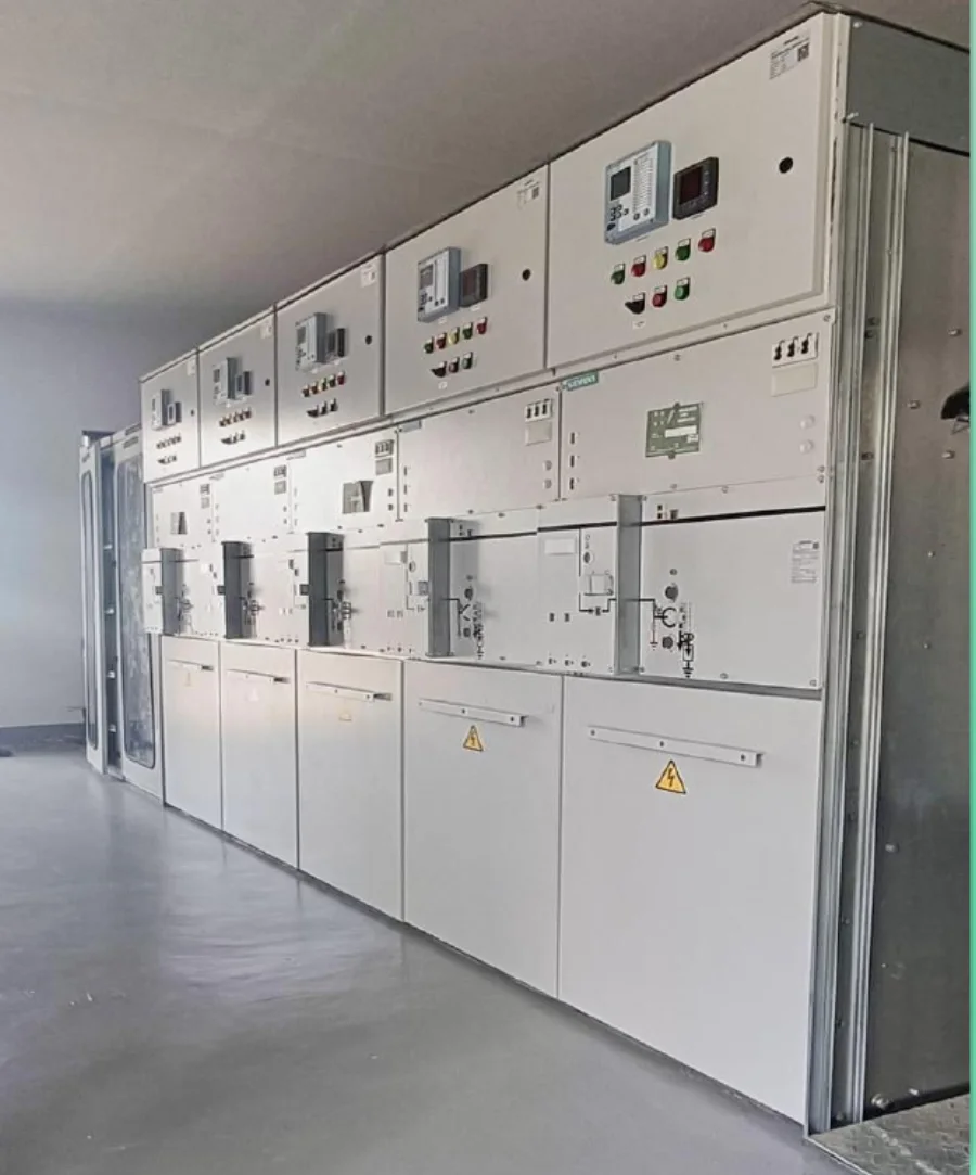 MV switchgear line-up supplied and integrated by JC Electrofields